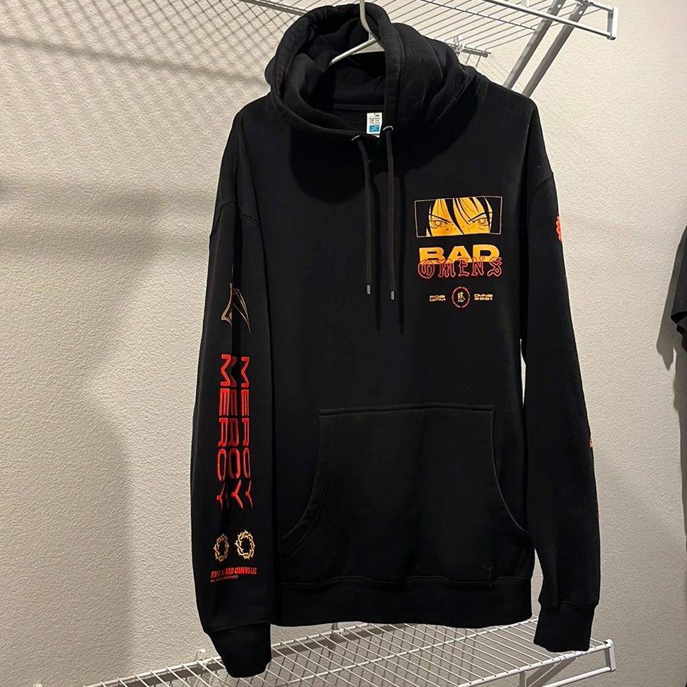 Bad Omens FGBGFM Sharingan hoodie